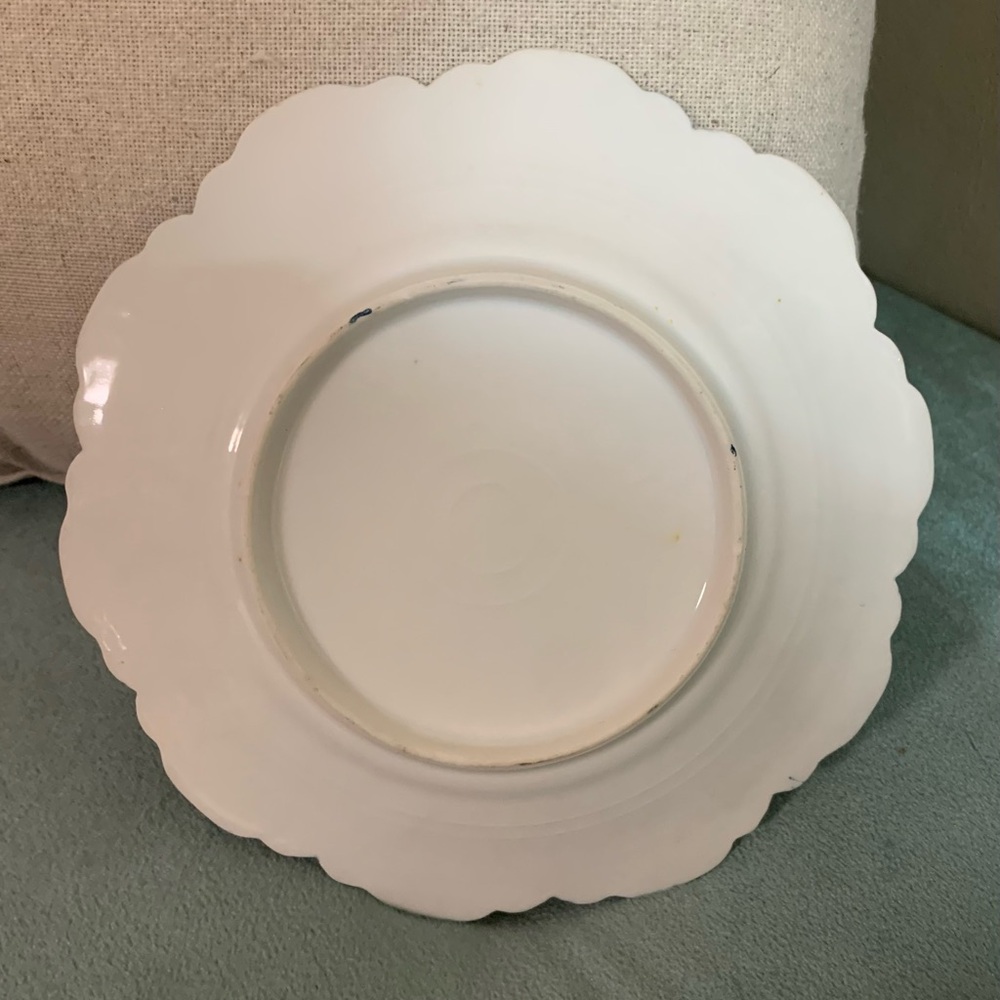 Vintage Porcelain Plate - Picture 2 of 9